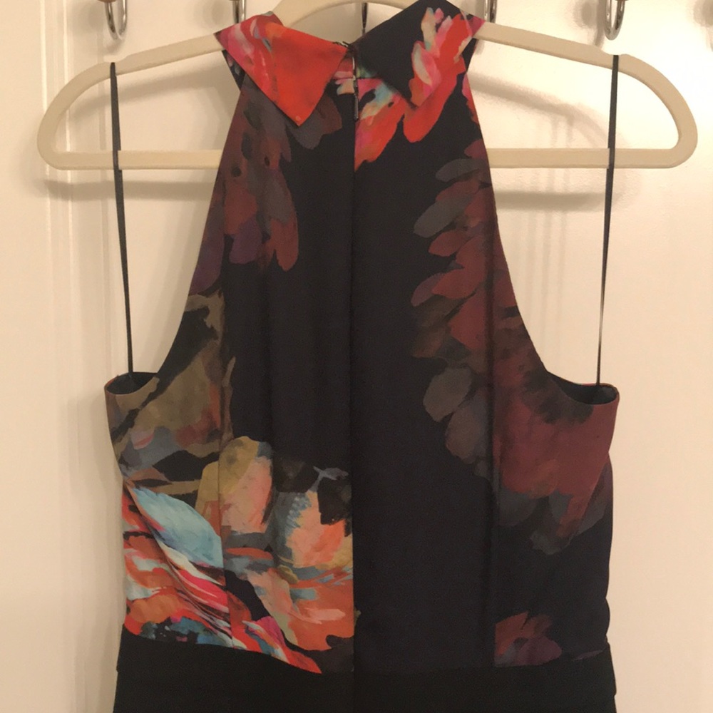 Trina Turk Half Floral Jumpsuit SZ 6 - Picture 8 of 8